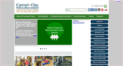 Desktop Screenshot of carmelclayparks.com
